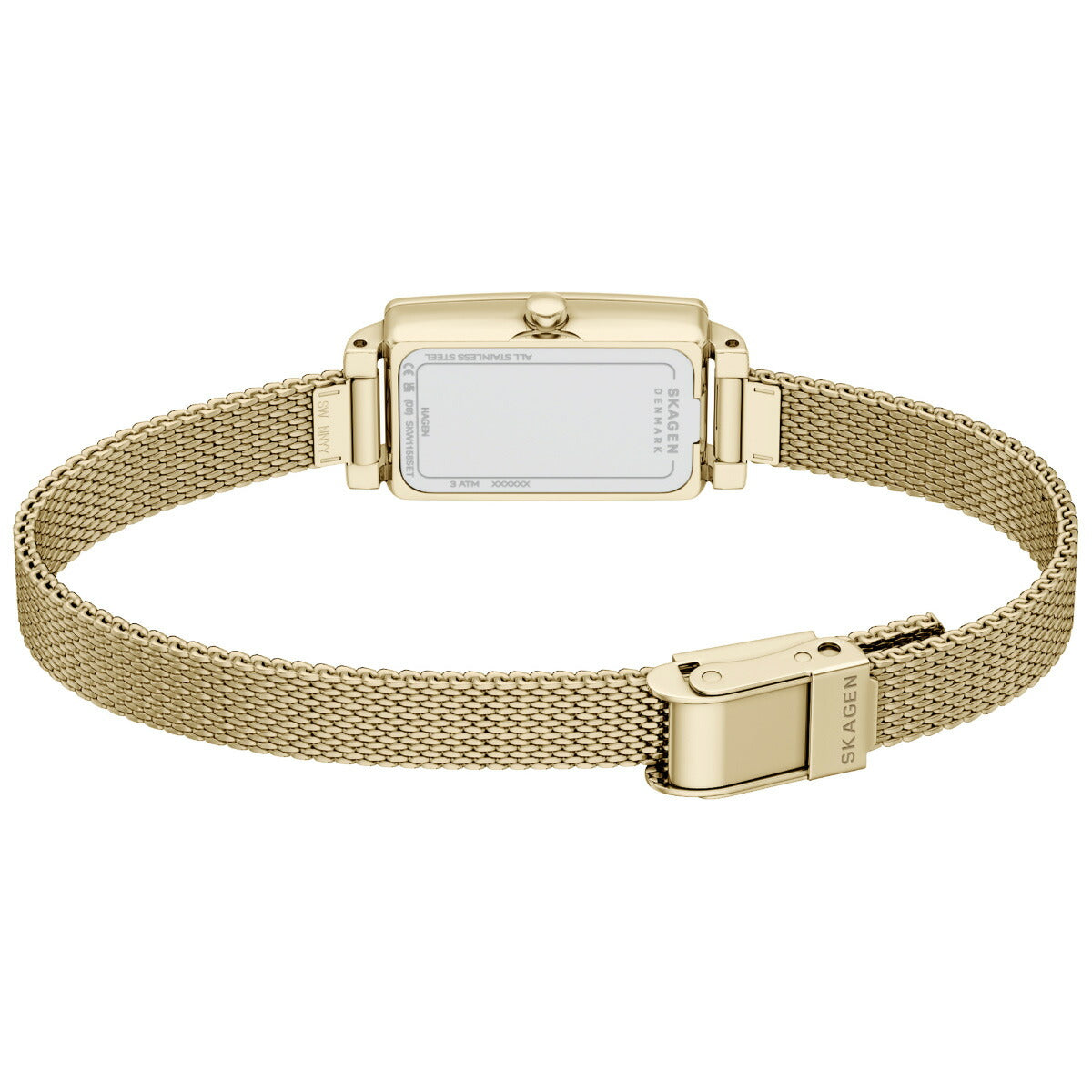スカーゲン SKAGEN 腕時計 レディース HAGEN MICRO 二針 ゴールド ステンレススチールウォッチ ギフトセット SKW1158SET【2026 新作】【60回分割手数料無料！】