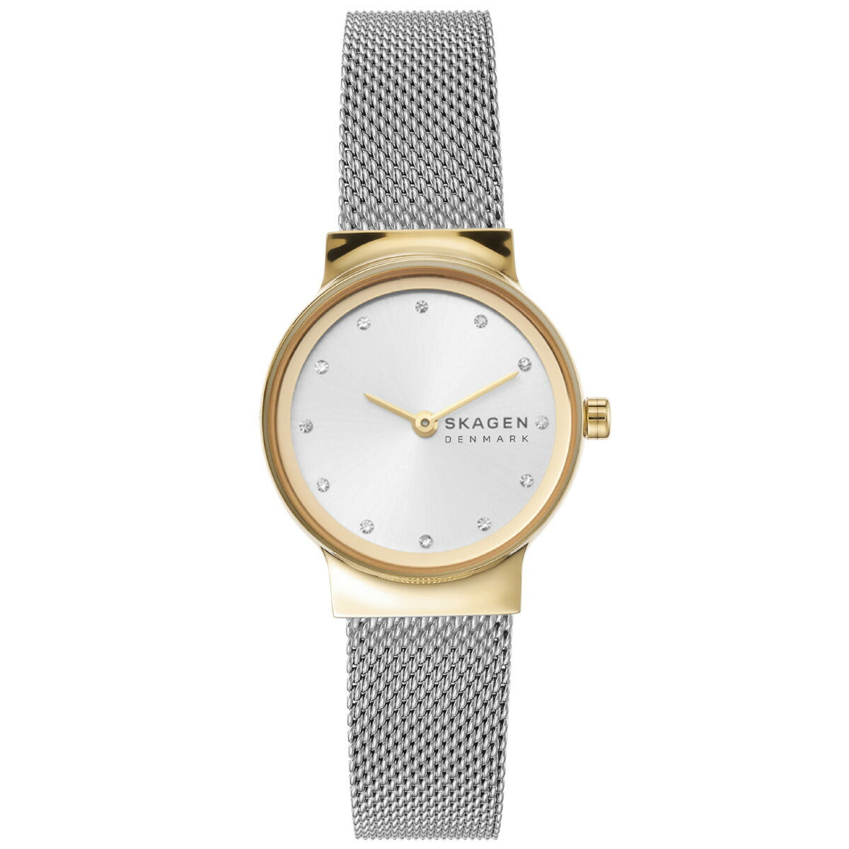 スカーゲン SKAGEN 腕時計 レディース FREJA LILLE ツートーン スチールメッシュウォッチ SKW2666