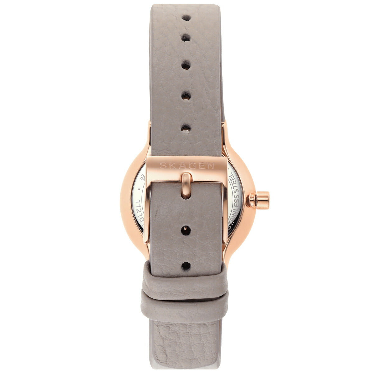 スカーゲン SKAGEN 腕時計 レディース FREJA LILLE 二針 グレーストーン LiteHideレザーウォッチ SKW3005