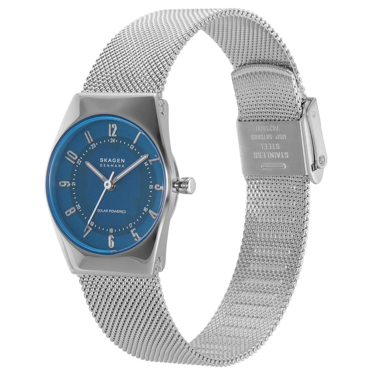 スカーゲン SKAGEN 腕時計 レディース GRENEN LILLE ソーラーパワー ステンレススチール メッシュウォッチ SKW3080