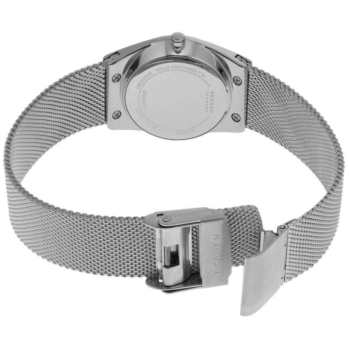 スカーゲン SKAGEN 腕時計 レディース GRENEN LILLE ソーラーパワー ステンレススチール メッシュウォッチ SKW3080