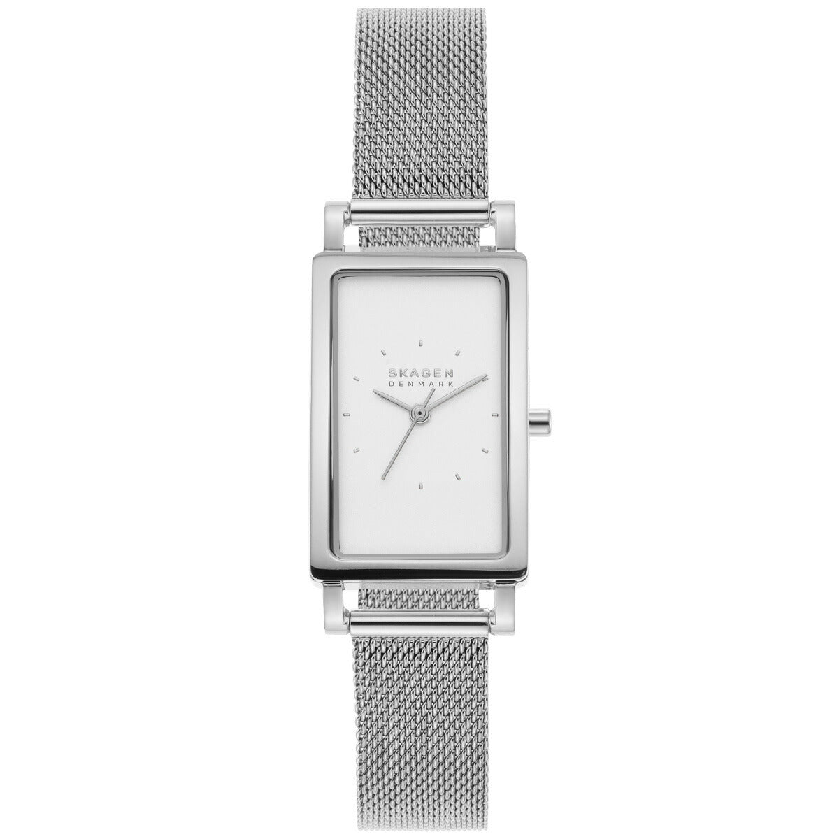 スカーゲン SKAGEN 腕時計 レディース HAGEN LILLE 三針 ステンレススチール メッシュ タンクウォッチ SKW3096