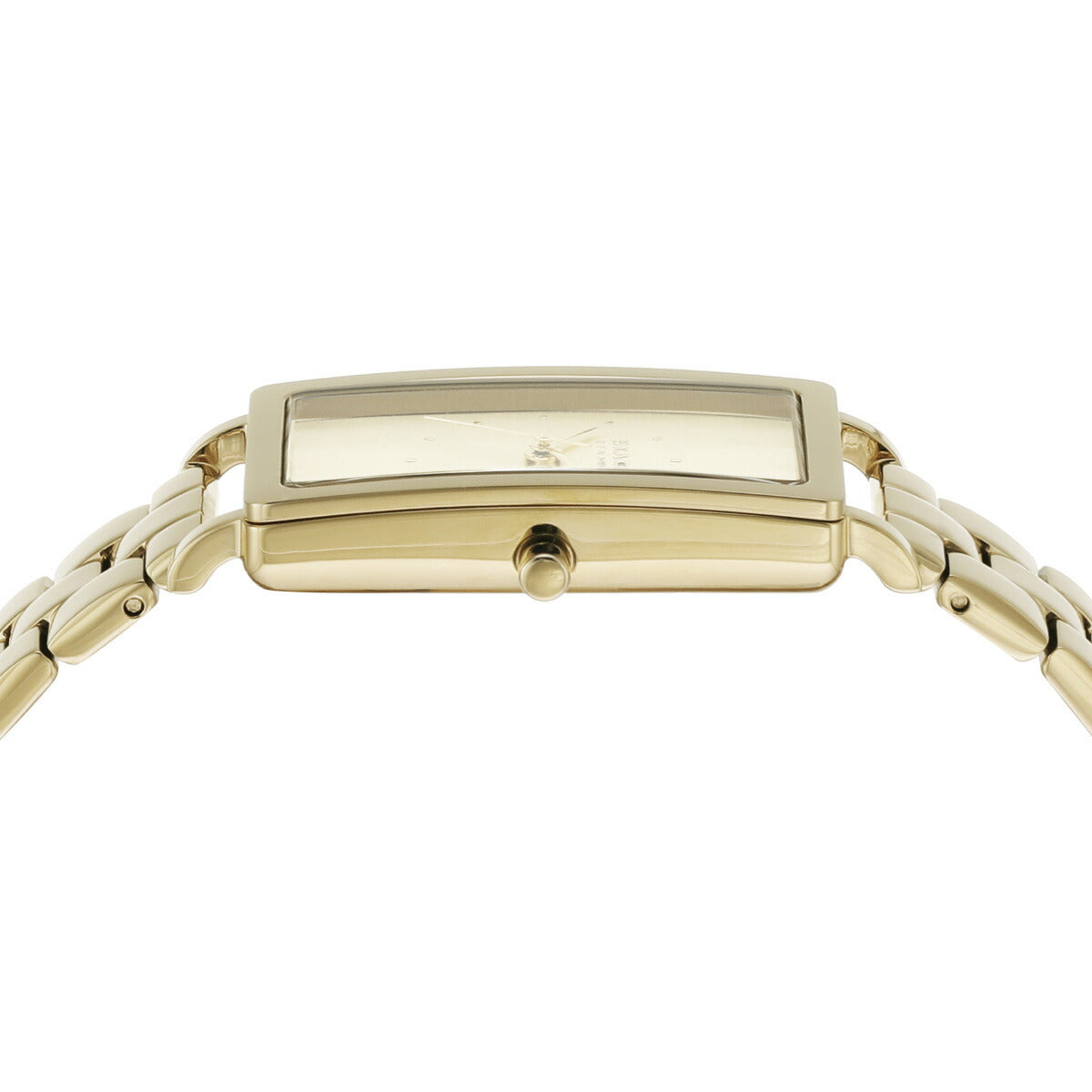 スカーゲン SKAGEN 腕時計 レディース HAGEN LILLE 三針 ゴールドトーン ステンレススチール タンクウォッチ SKW3098