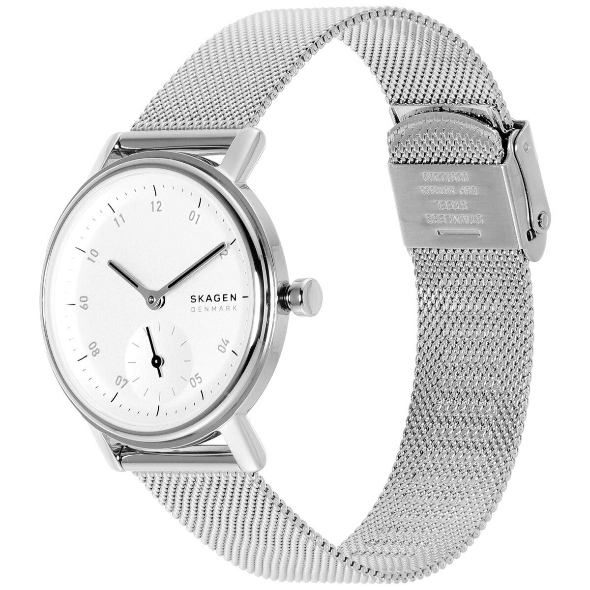 スカーゲン SKAGEN 腕時計 レディース KUPPEL LILLE 二針 サブセコンド ステンレススチール メッシュウォッチ SKW3100