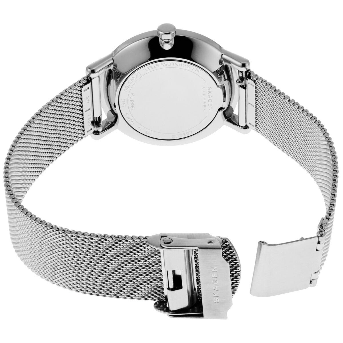 スカーゲン SKAGEN 腕時計 レディース KUPPEL LILLE 二針 サブセコンド ステンレススチール メッシュウォッチ SKW3100