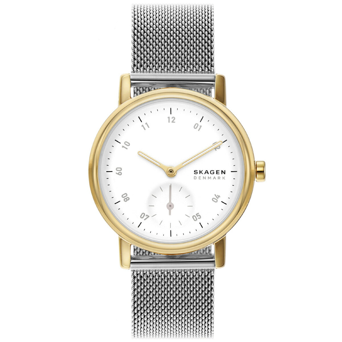 スカーゲン SKAGEN 腕時計 レディース KUPPEL LILLE 二針 サブセコンド ステンレススチール メッシュウォッチ SKW3101