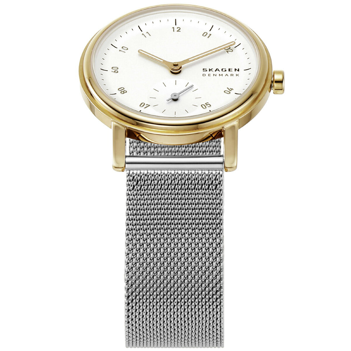 スカーゲン SKAGEN 腕時計 レディース KUPPEL LILLE 二針 サブセコンド ステンレススチール メッシュウォッチ SKW3101