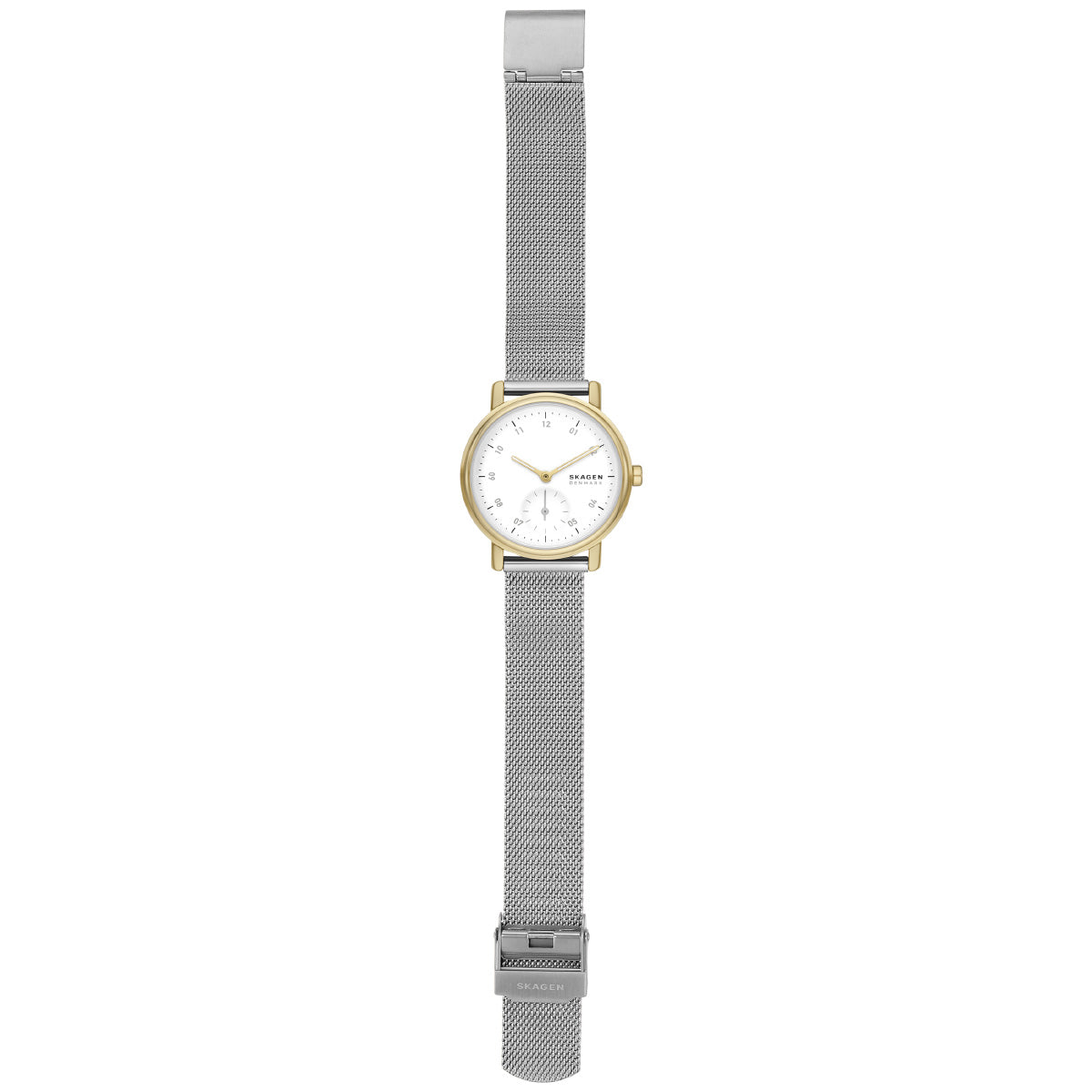 スカーゲン SKAGEN 腕時計 レディース KUPPEL LILLE 二針 サブセコンド ステンレススチール メッシュウォッチ SKW3101