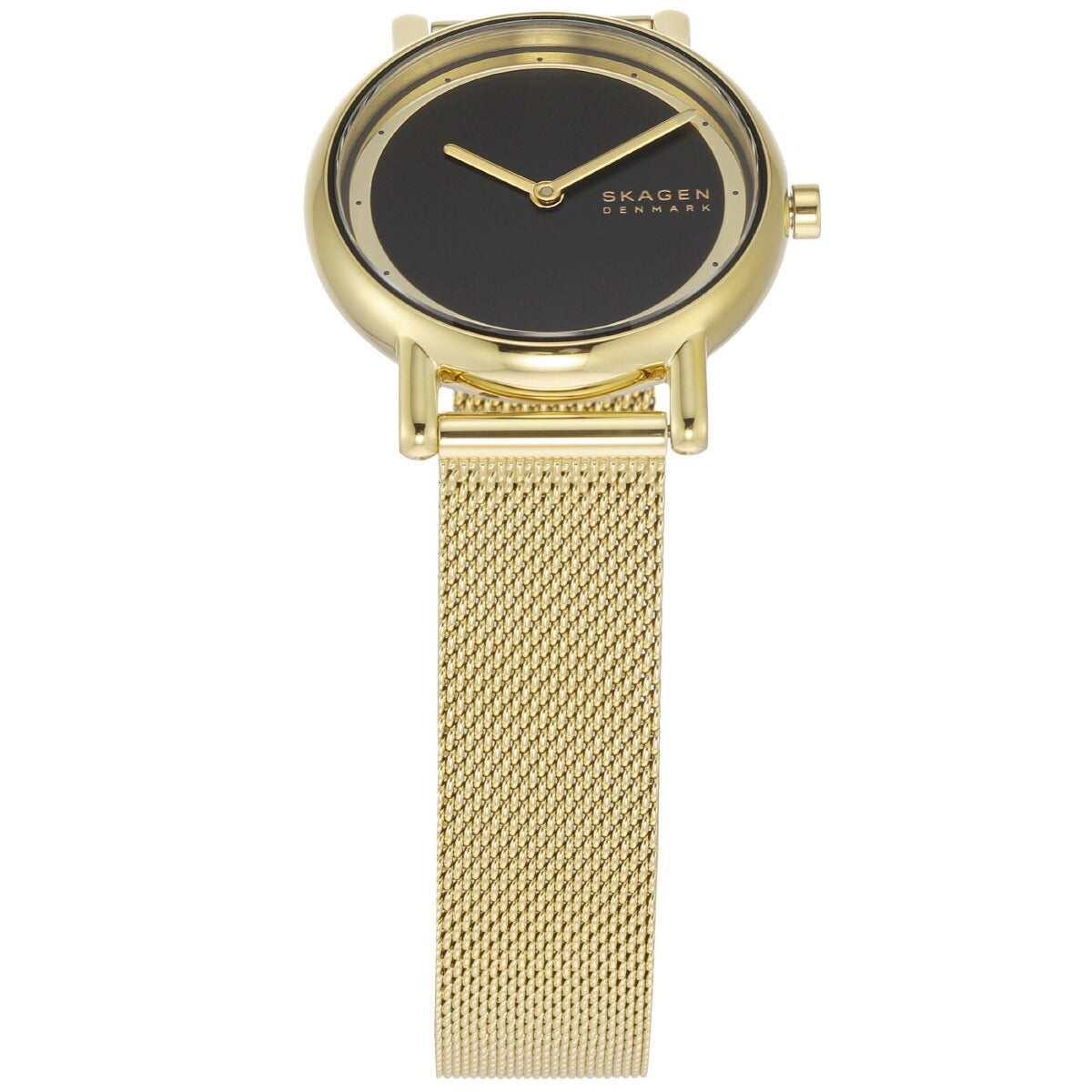 スカーゲン SKAGEN 腕時計 レディース SIGNATUR LILLE 二針 ゴールドトーン ステンレススチール メッシュウォッチ SKW3111
