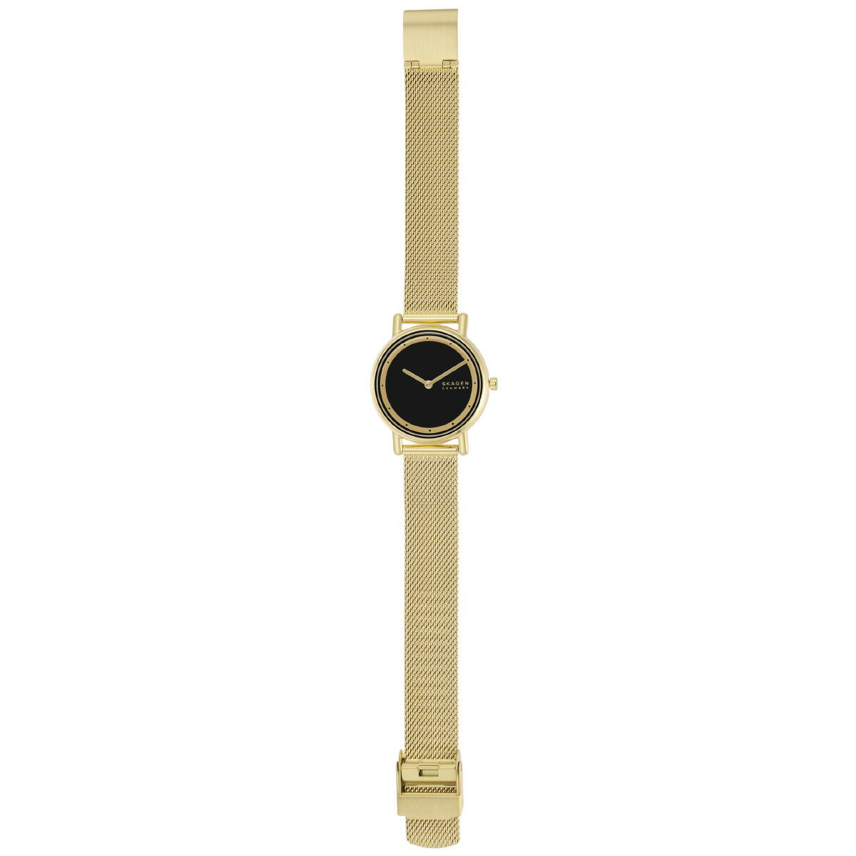 スカーゲン SKAGEN 腕時計 レディース SIGNATUR LILLE 二針 ゴールドトーン ステンレススチール メッシュウォッチ SKW3111