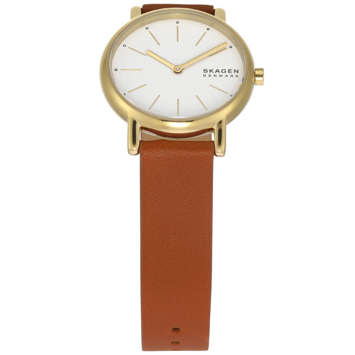 スカーゲン SKAGEN 腕時計 レディース SIGNATUR LILLE 二針 ブラウン レザーウォッチ SKW3121