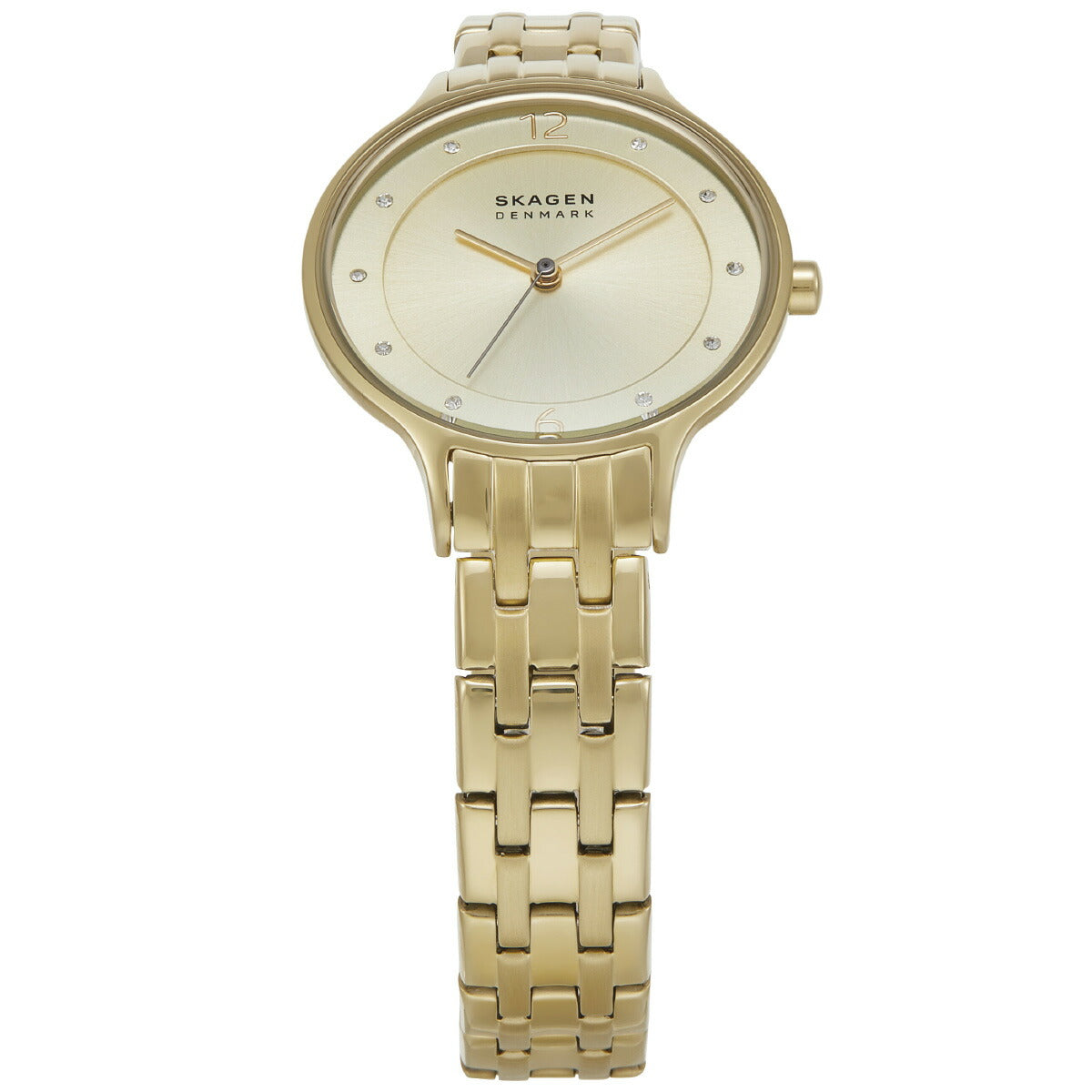 スカーゲン SKAGEN 腕時計 レディース ANITA LILLE 三針 ゴールドトーン ステンレススチール ブレスレットウォッチ SKW3127