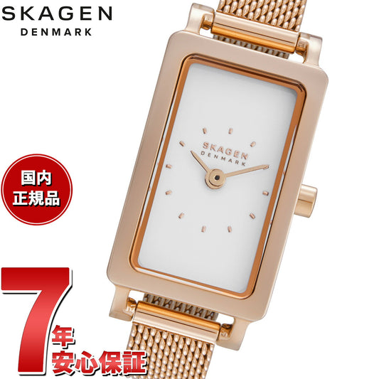 スカーゲン SKAGEN 腕時計 レディース HAGEN MICRO 二針 ローズゴールドトーン ステンレススチールウォッチ SKW3148