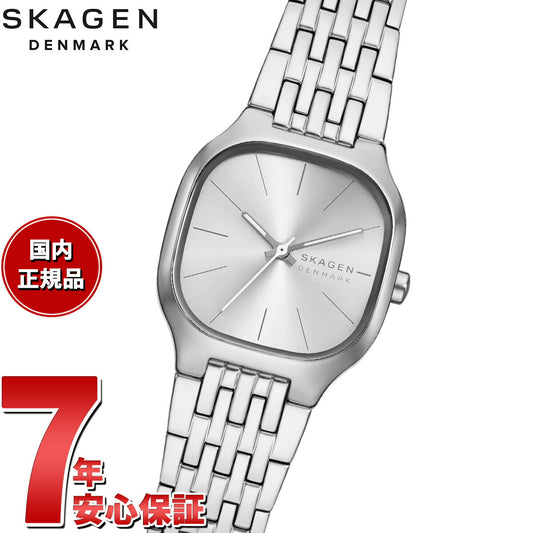 スカーゲン SKAGEN 腕時計 レディース MELLEM LILLE 三針 シルバートーン ステンレススチールウォッチ SKW3159【2025 新作】