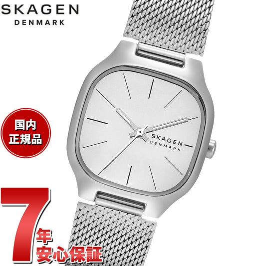 スカーゲン SKAGEN 腕時計 レディース MELLEM LILLE 三針 シルバー ステンレススチールウォッチ SKW3163【2025 新作】