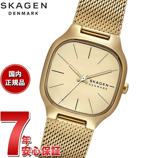 スカーゲン SKAGEN 腕時計 レディース MELLEM LILLE 三針 ゴールド ステンレススチールウォッチ SKW3164【2025 新作】