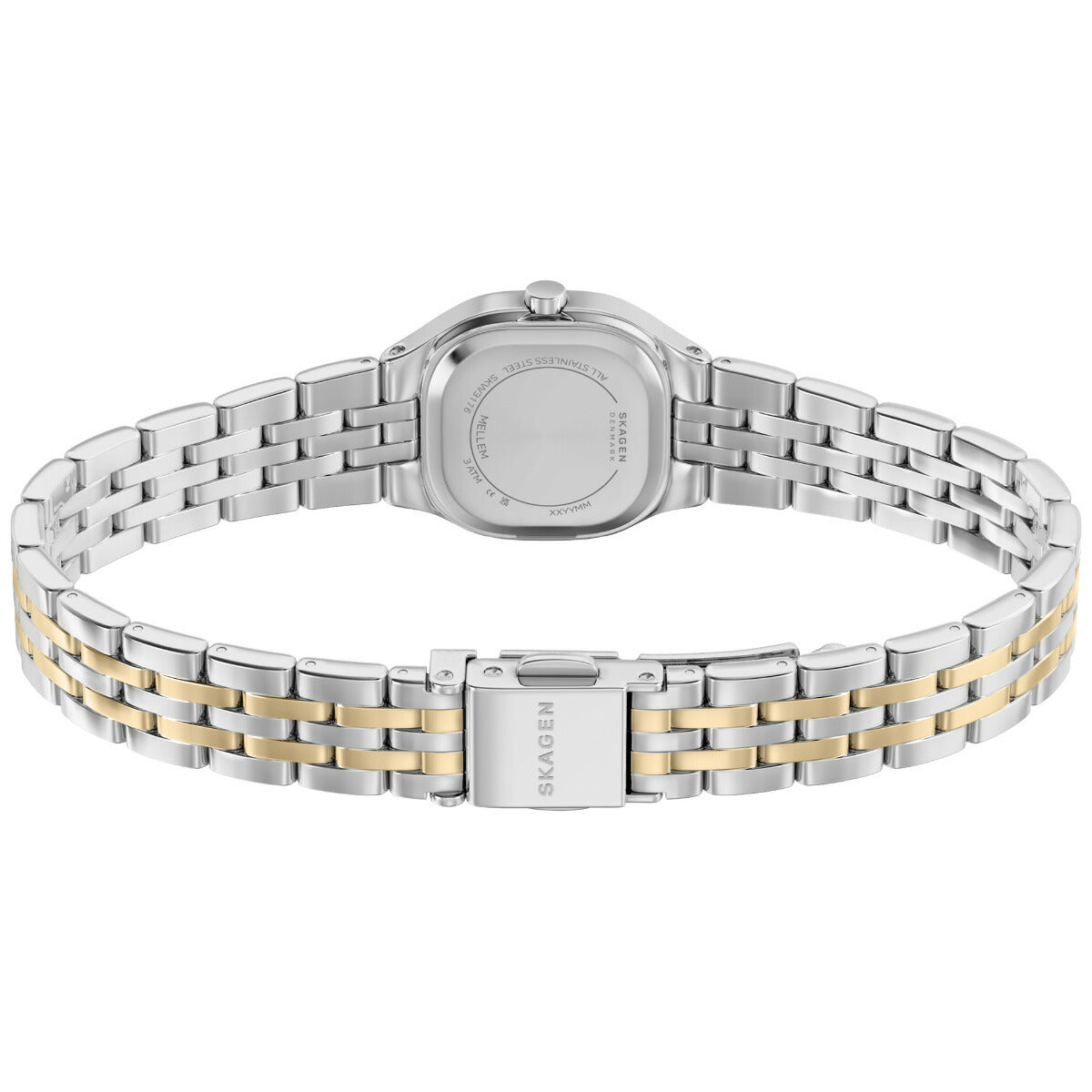 スカーゲン SKAGEN 腕時計 レディース MELLEM MICRO 二針 ツートーン ステンレススチールウォッチ SKW3176【2026 新作】