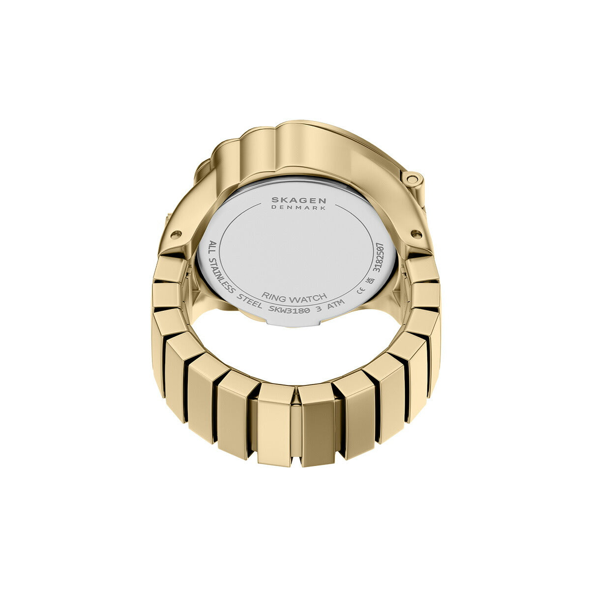 スカーゲン SKAGEN ウォッチリング 時計 指輪 レディース リングウォッチ 二針 ゴールド ステンレススチールウォッチ SKW3180【2026 新作】