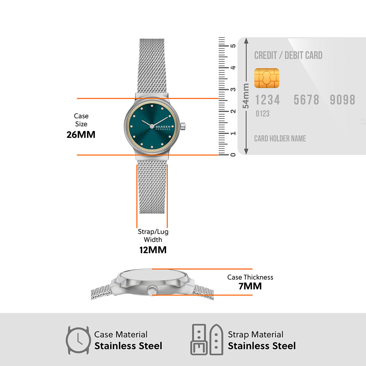 スカーゲン SKAGEN 腕時計 レディース 二針 FREJA LILLE  SKW3188【2026 新作】