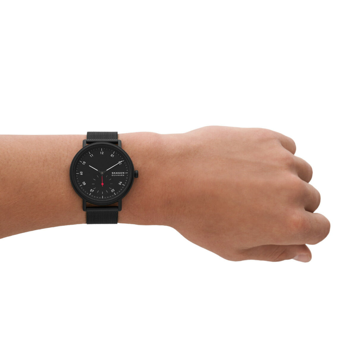 スカーゲン SKAGEN 腕時計 メンズ KUPPEL 二針 サブセコンド ブラウン レザーウォッチ SKW6892
