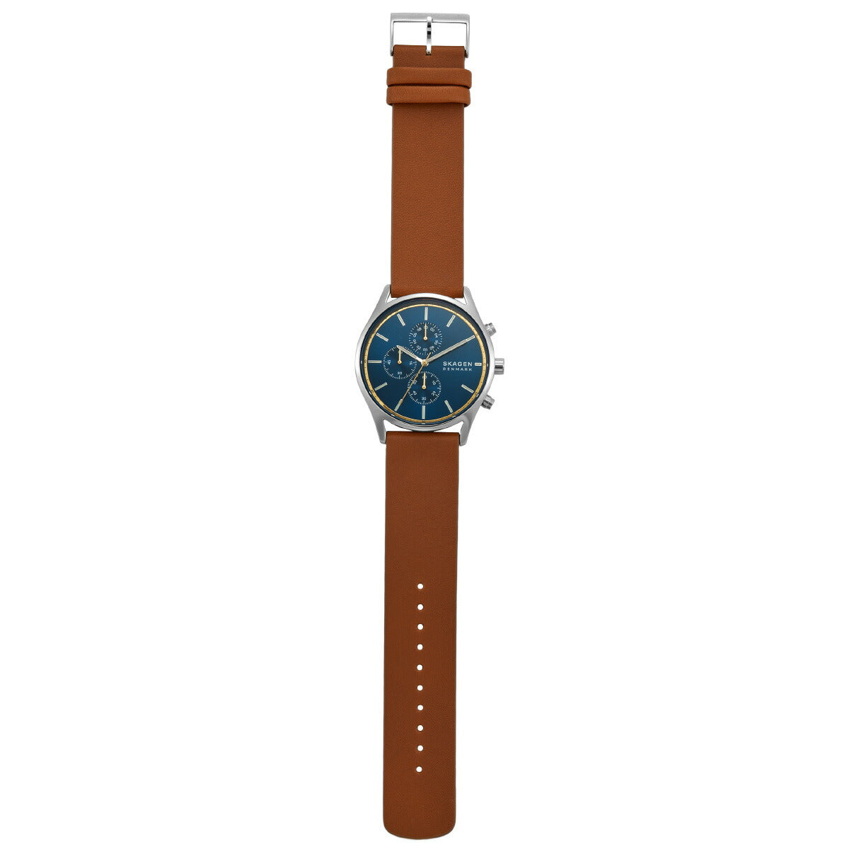 スカーゲン SKAGEN 腕時計 メンズ HOLST クロノグラフ ラゲッジレザーウォッチ SKW6916