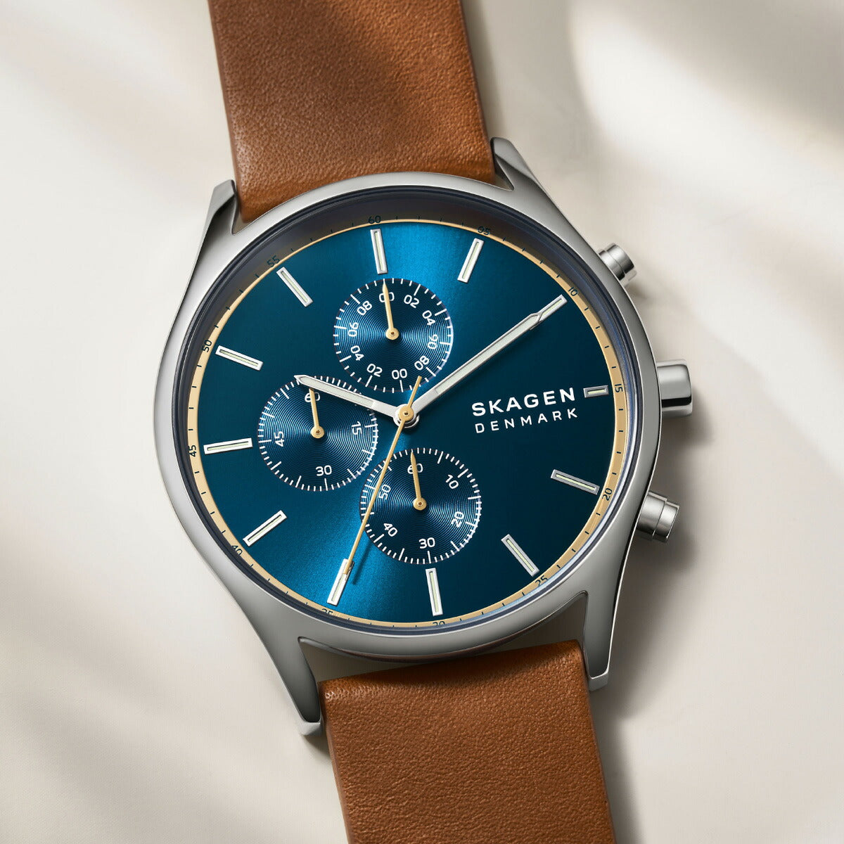 2025年新作アイテムが続々登場 腕時計 SKAGEN スカーゲン メンズ ラゲッジ クロノグラフ HOLST 時計