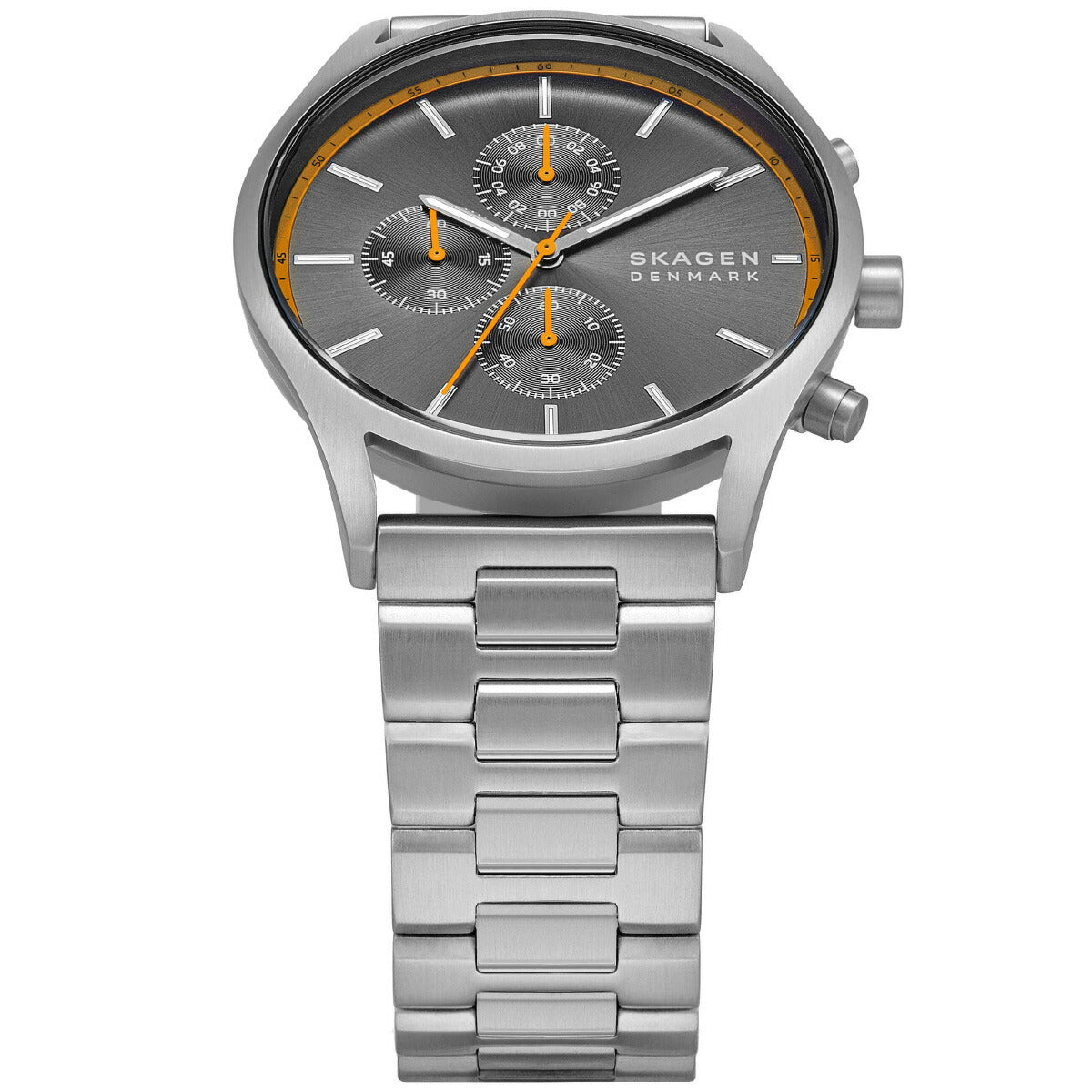[関税込/国内発送] SKAGEN 腕時計 SKW6926 シルバー ステンレス HOLST クロノグラフ シルバートーン ステンレススチールウォッチ