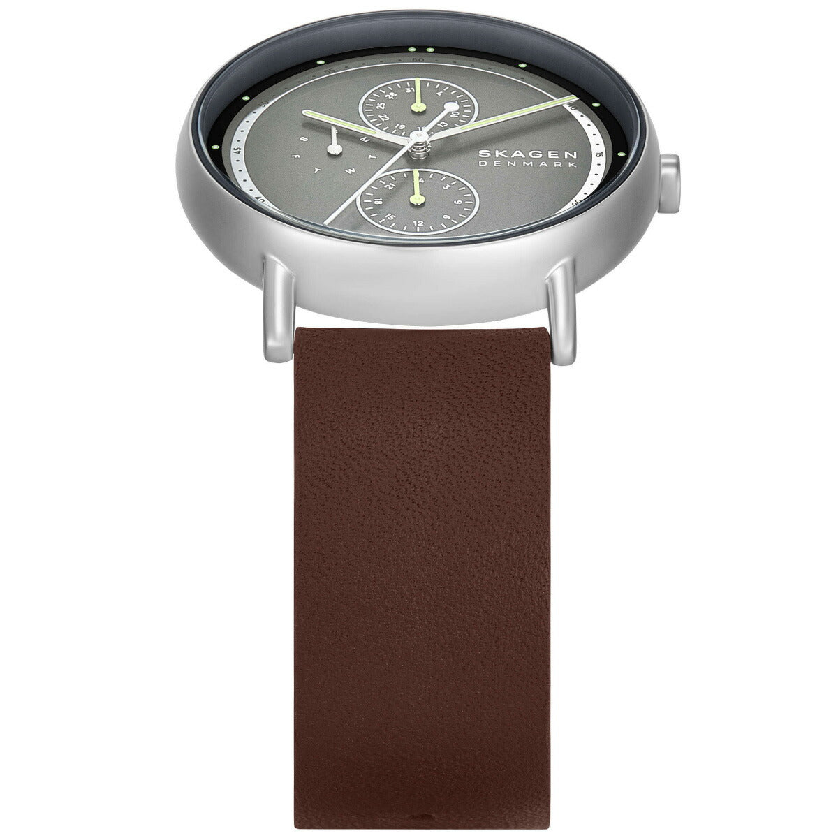 スカーゲン SKAGEN 腕時計 メンズ SIGNATUR マルチファンクション ブラウンレザーウォッチ SKW6941【2025 新作】