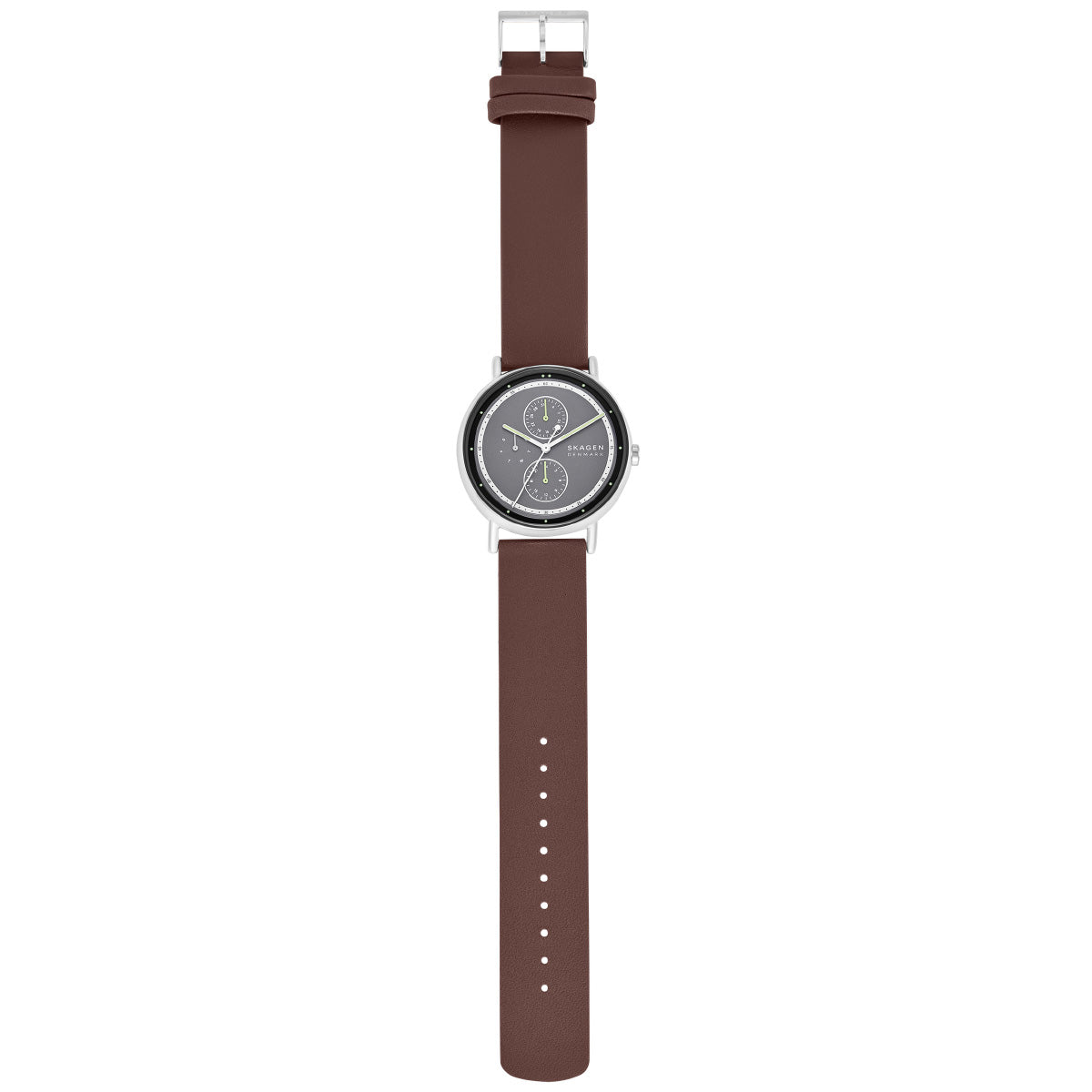 スカーゲン SKAGEN 腕時計 メンズ SIGNATUR マルチファンクション ブラウンレザーウォッチ SKW6941【2025 新作】
