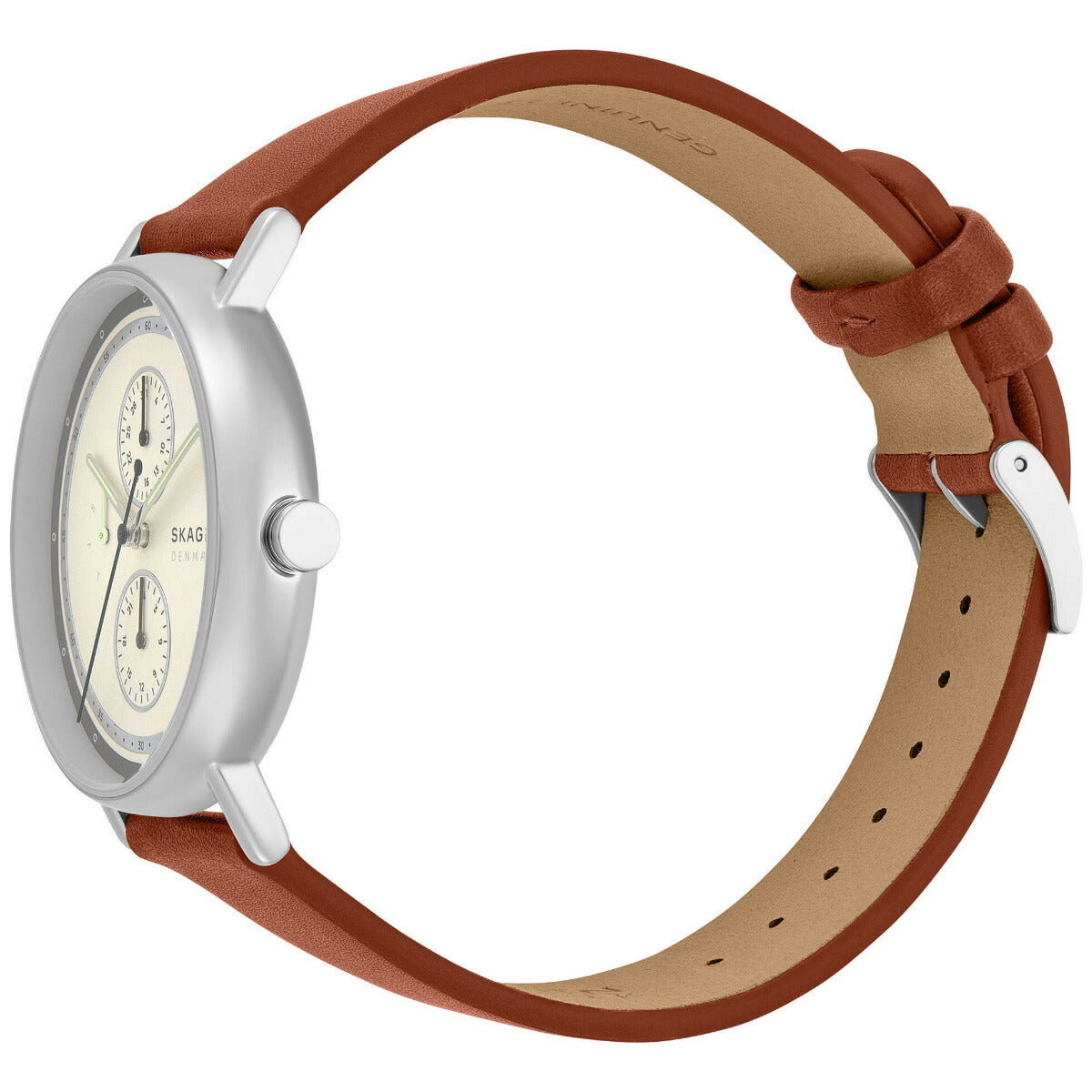スカーゲン SKAGEN 腕時計 メンズ SIGNATUR マルチファンクション ブラウンレザーウォッチ SKW6942【2025 新作】