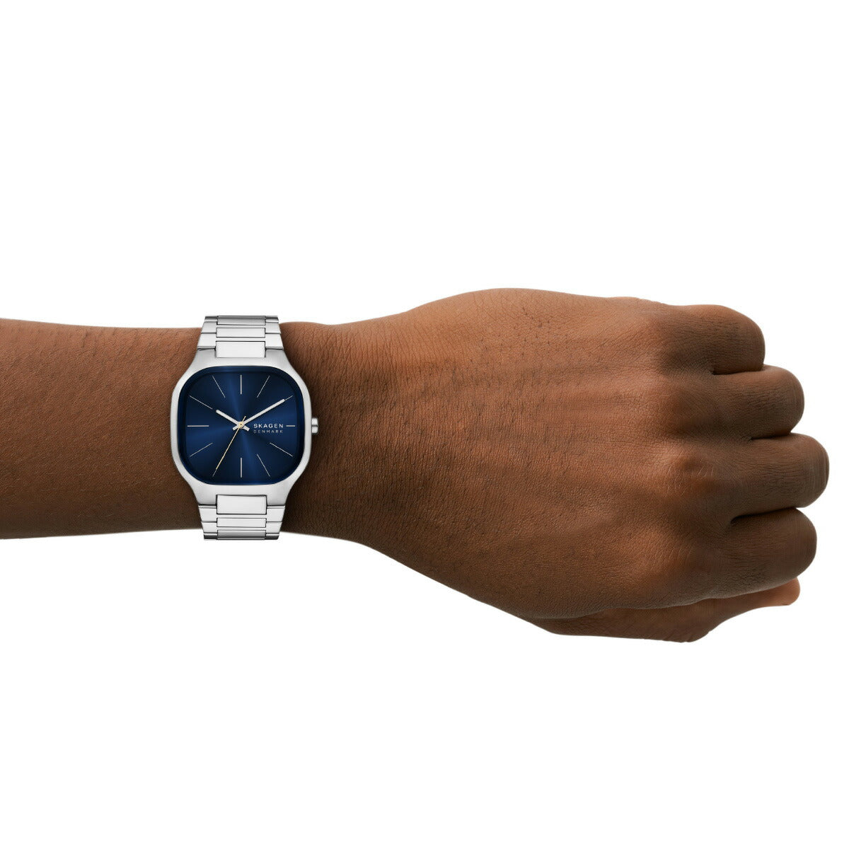 スカーゲン SKAGEN 腕時計 メンズ MELLEM 三針 シルバー ステンレススチールウォッチ SKW6946【2025 新作】