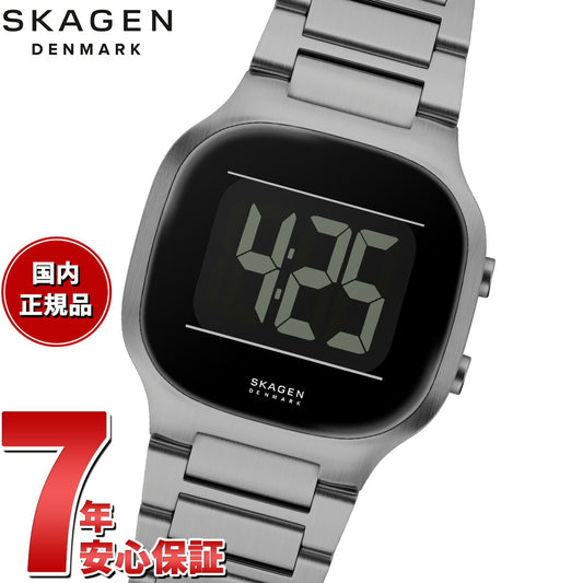 スカーゲン SKAGEN 腕時計 メンズ MELLEM デジタル ガンメタル ステンレススチールウォッチ SKW6947【2026 新作】