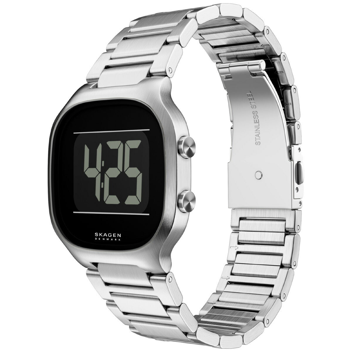 スカーゲン SKAGEN 腕時計 メンズ MELLEM デジタル シルバー ステンレススチールウォッチ SKW6948【2026 新作】
