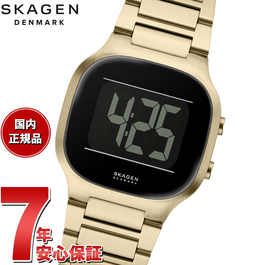 スカーゲン SKAGEN 腕時計 メンズ MELLEM デジタル ゴールド ステンレススチールウォッチ SKW6949【2026 新作】