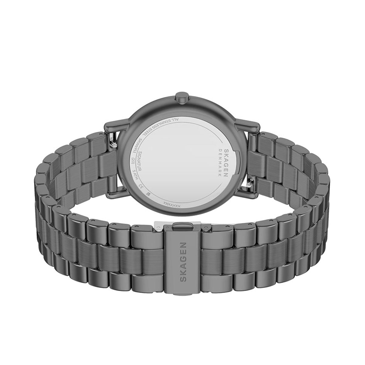 スカーゲン SKAGEN 腕時計 メンズ 三針 SIGNATUR ガンメタル SKW6951【2026 新作】