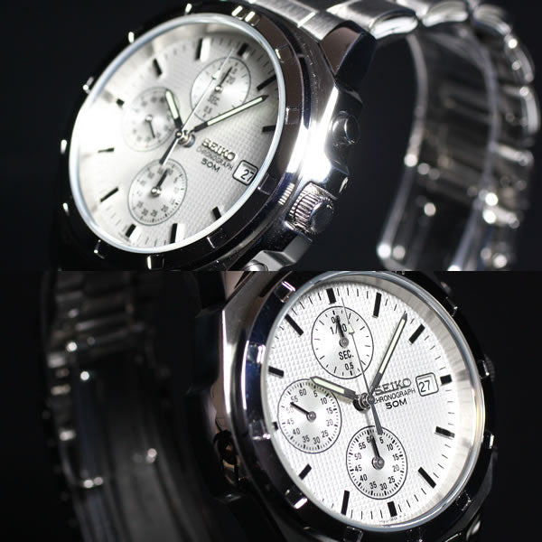 セイコー逆輸入 SEIKO クロノグラフ 腕時計 SND187