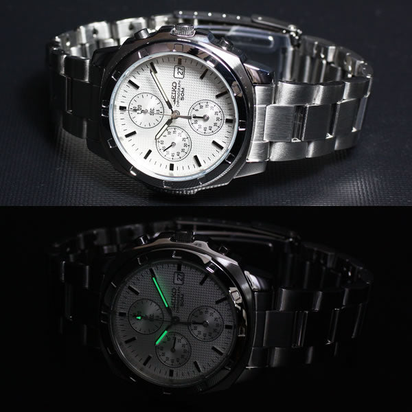 セイコー逆輸入 SEIKO クロノグラフ 腕時計 SND187