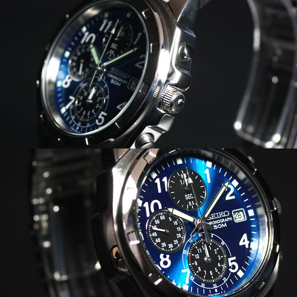 セイコー逆輸入 クロノグラフ SEIKO 腕時計 クロノグラフ SND193