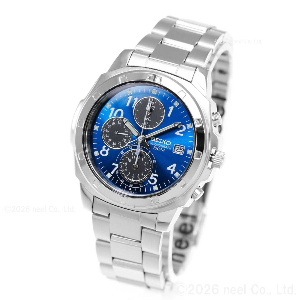 セイコー逆輸入 クロノグラフ SEIKO 腕時計 クロノグラフ SND193