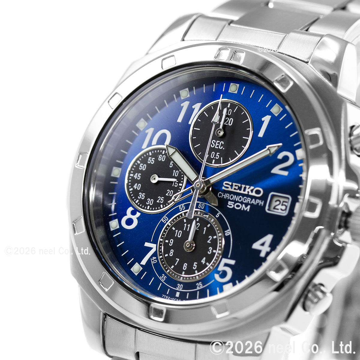 セイコー逆輸入 クロノグラフ SEIKO 腕時計 クロノグラフ SND193