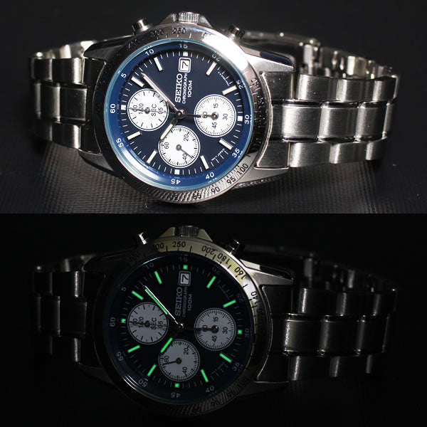 セイコー逆輸入 SEIKO 腕時計 クロノグラフ SND365