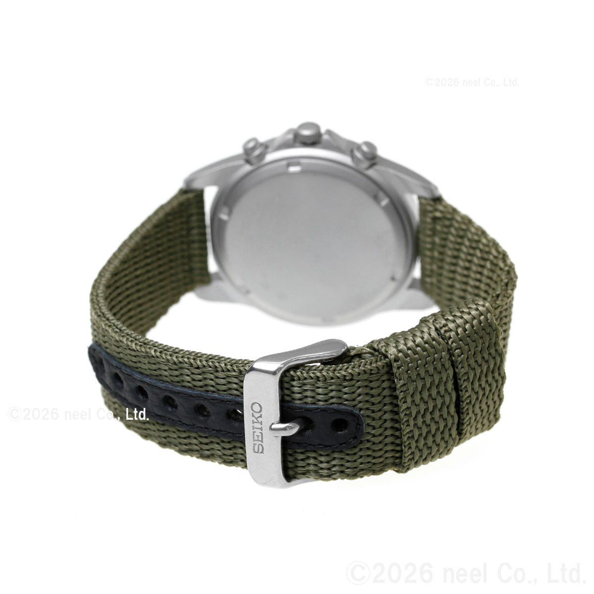 セイコー SEIKO 逆輸入 腕時計 ミリタリー クロノグラフ SND377P2