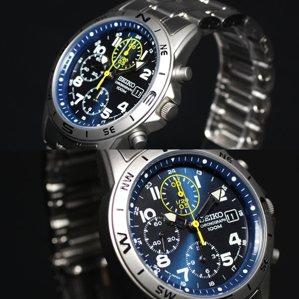 セイコー逆輸入 SEIKO 腕時計 クロノグラフ SND379P1