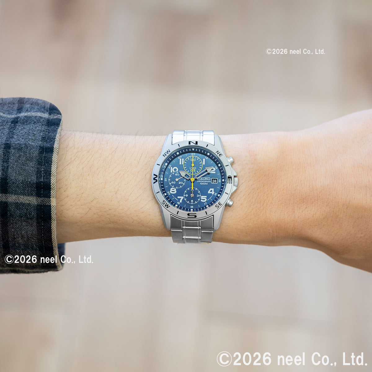 セイコー逆輸入 SEIKO 腕時計 クロノグラフ SND379P1