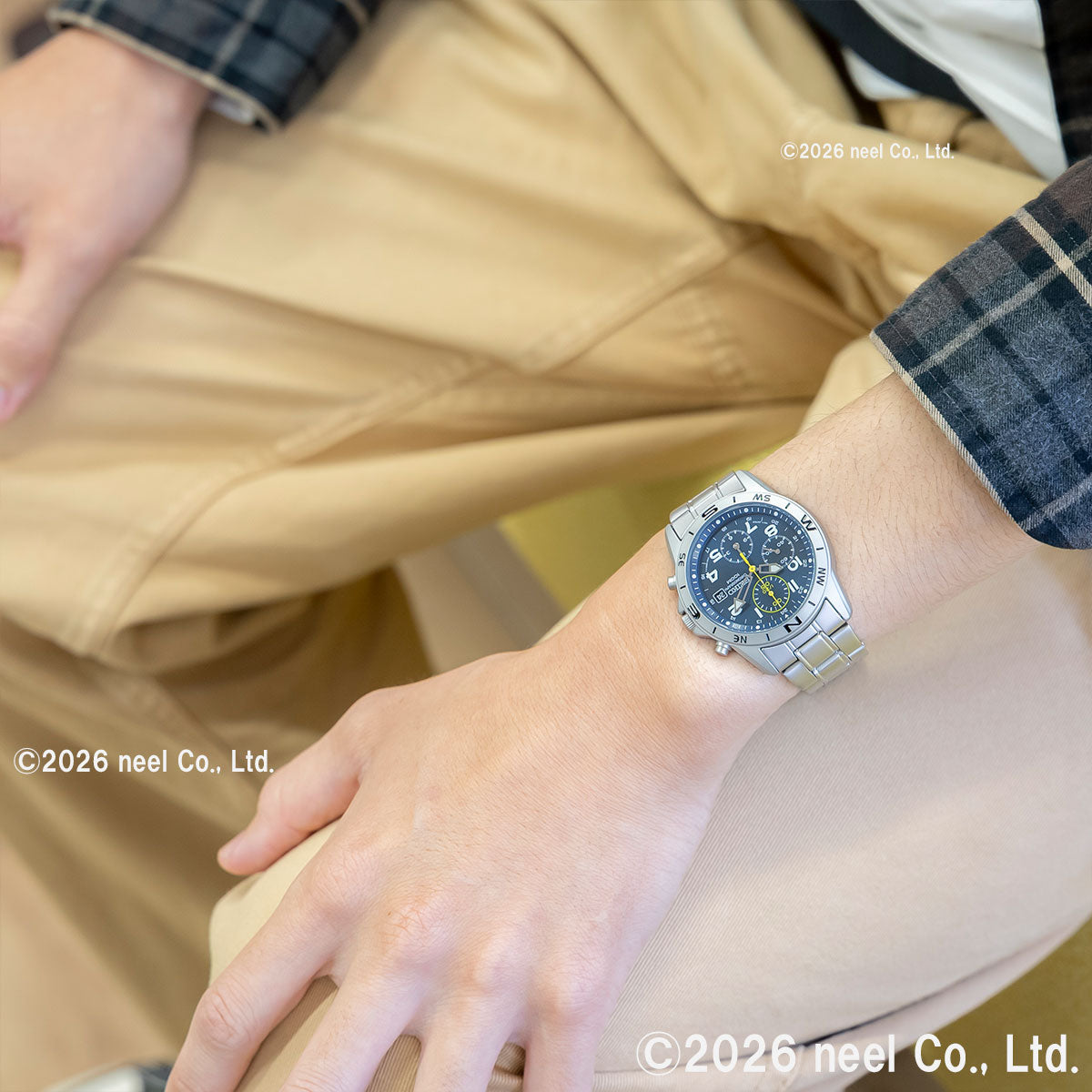 セイコー逆輸入 SEIKO 腕時計 クロノグラフ SND379P1