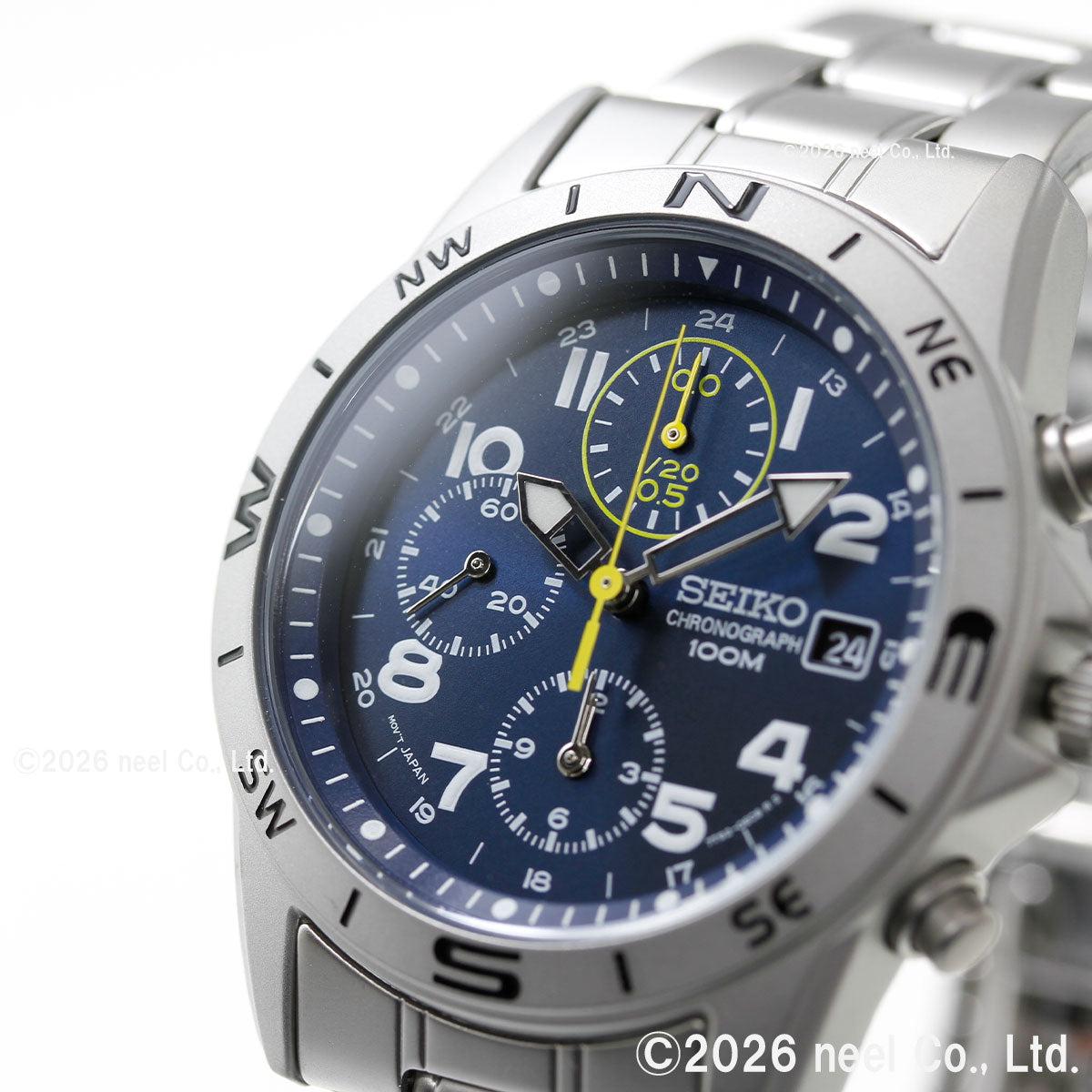 セイコー逆輸入 SEIKO 腕時計 クロノグラフ SND379P1