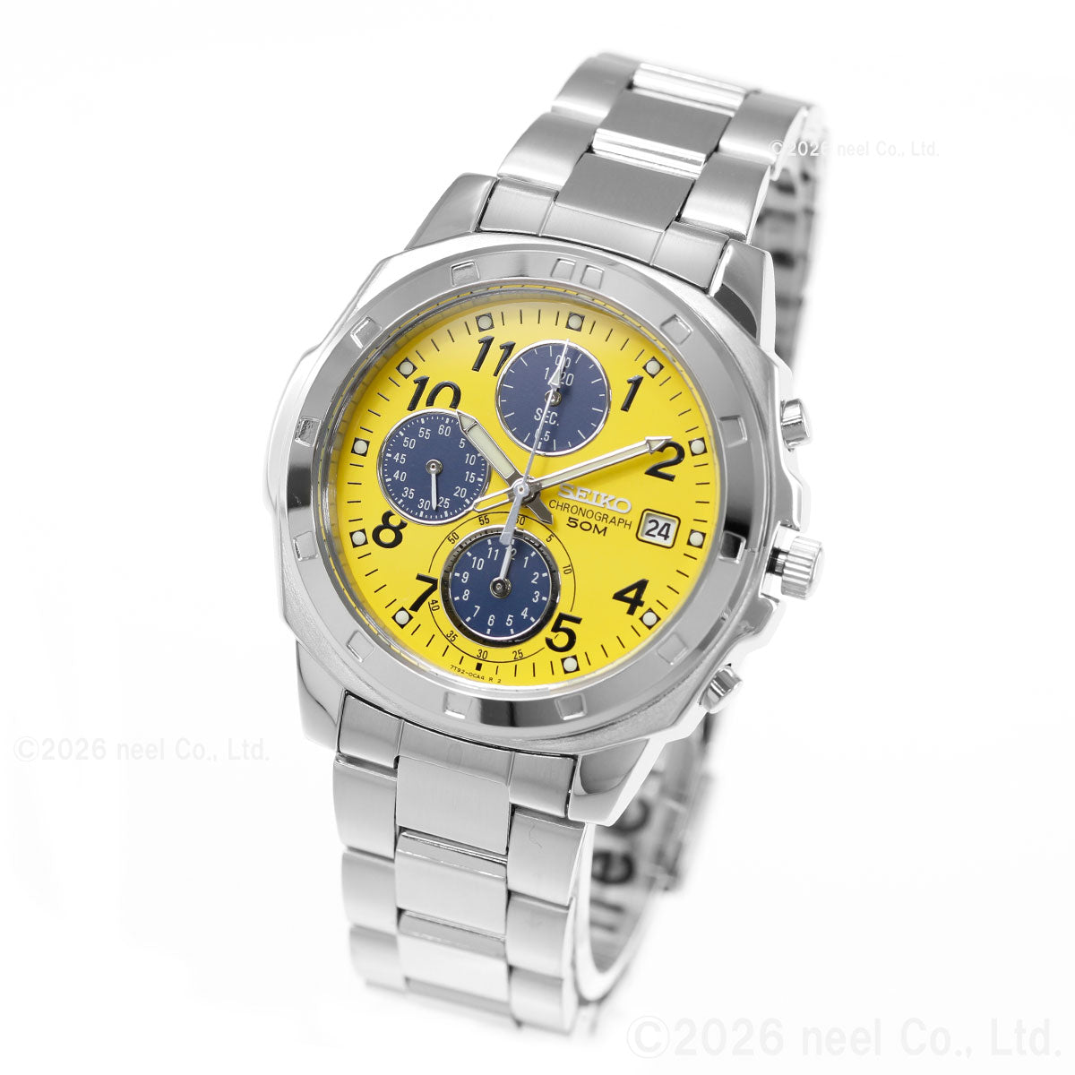 セイコー逆輸入 SEIKO 腕時計 クロノグラフ SND409
