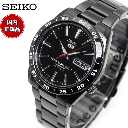 セイコー5 セイコー ファイブ セイコー 逆輸入 腕時計 メンズ 黒い稲妻 SEIKO自動巻き セイコー5 SNKE03K1