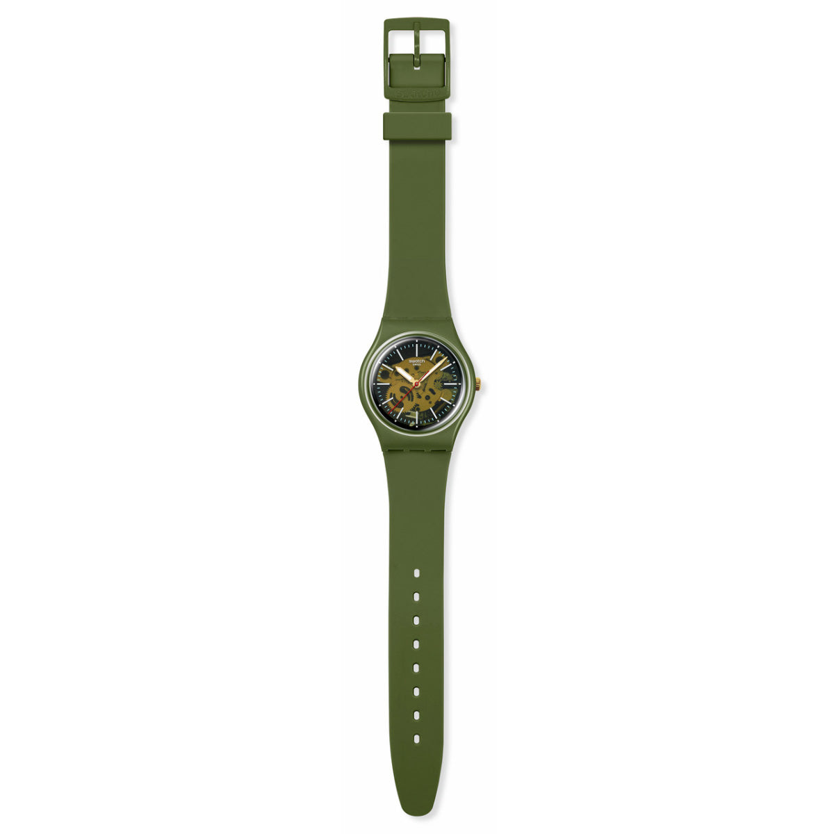 swatch スウォッチ 腕時計 レディース オリジナルズ ORIGINALS THRU THE GREENERY SO28G110【2024 新作】