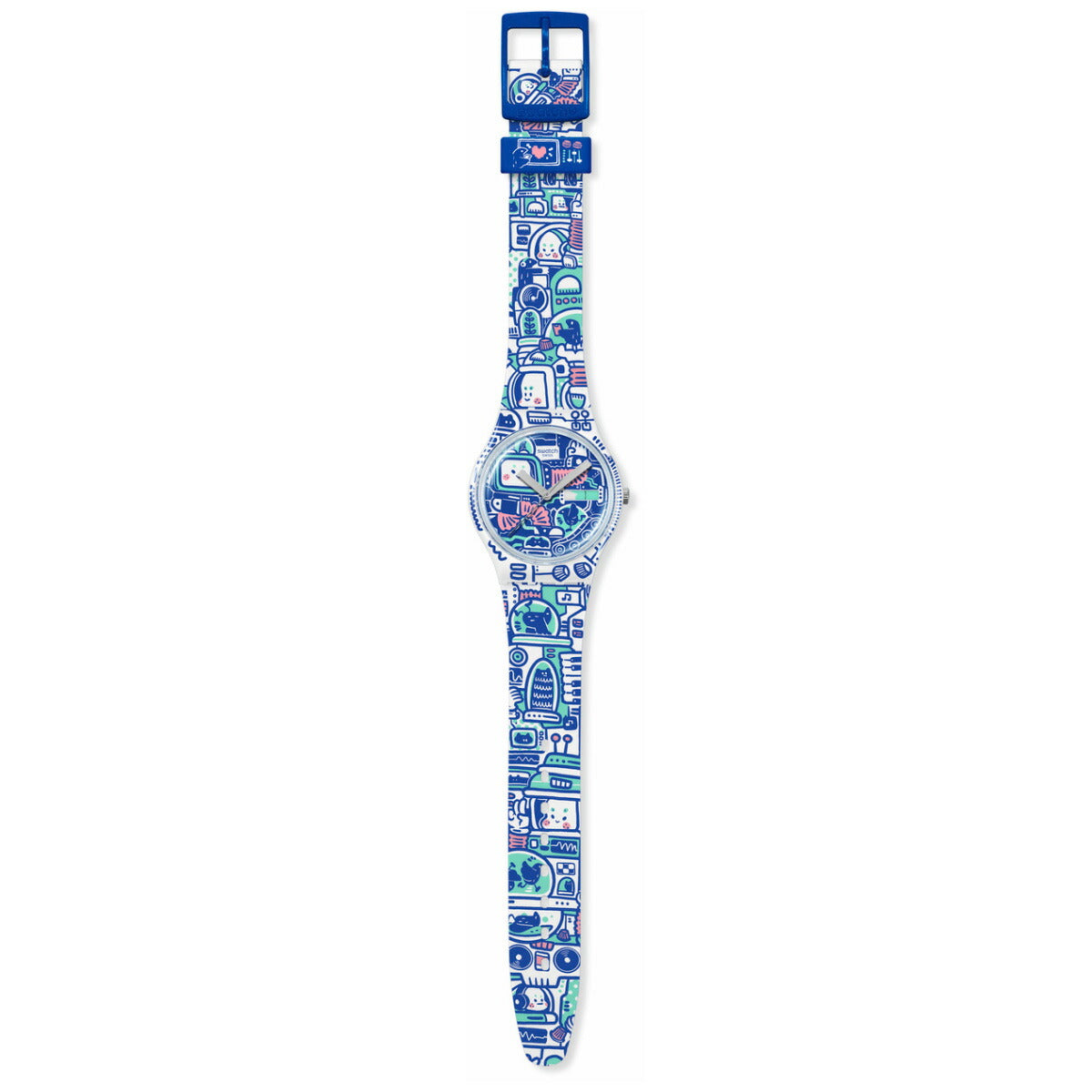 swatch スウォッチ 腕時計 メンズ レディース オリジナルズ ORIGINALS B-BOT SO28Z702